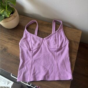 American Eagle Outfitters Purple Tank Top